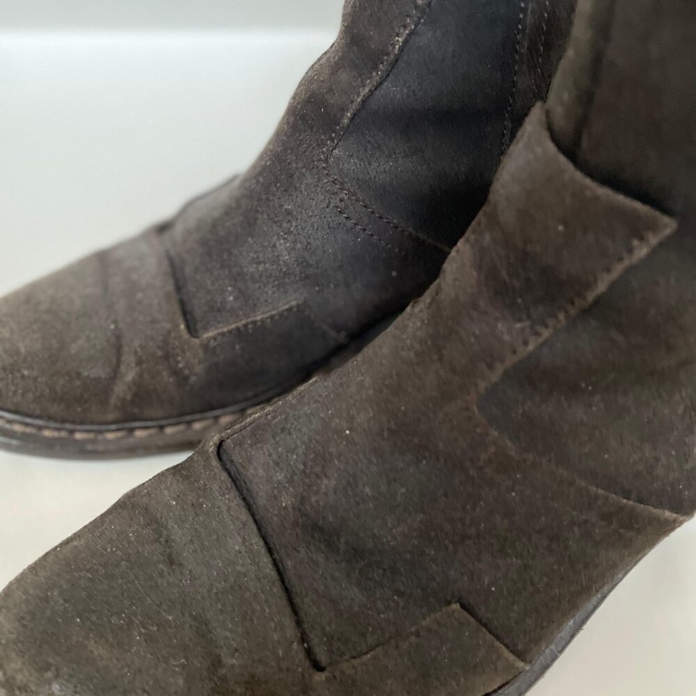 BALENCIAGA - Vintage Black Leather Chelsea Boots sz 40 US 9 - Picture 5 of 10